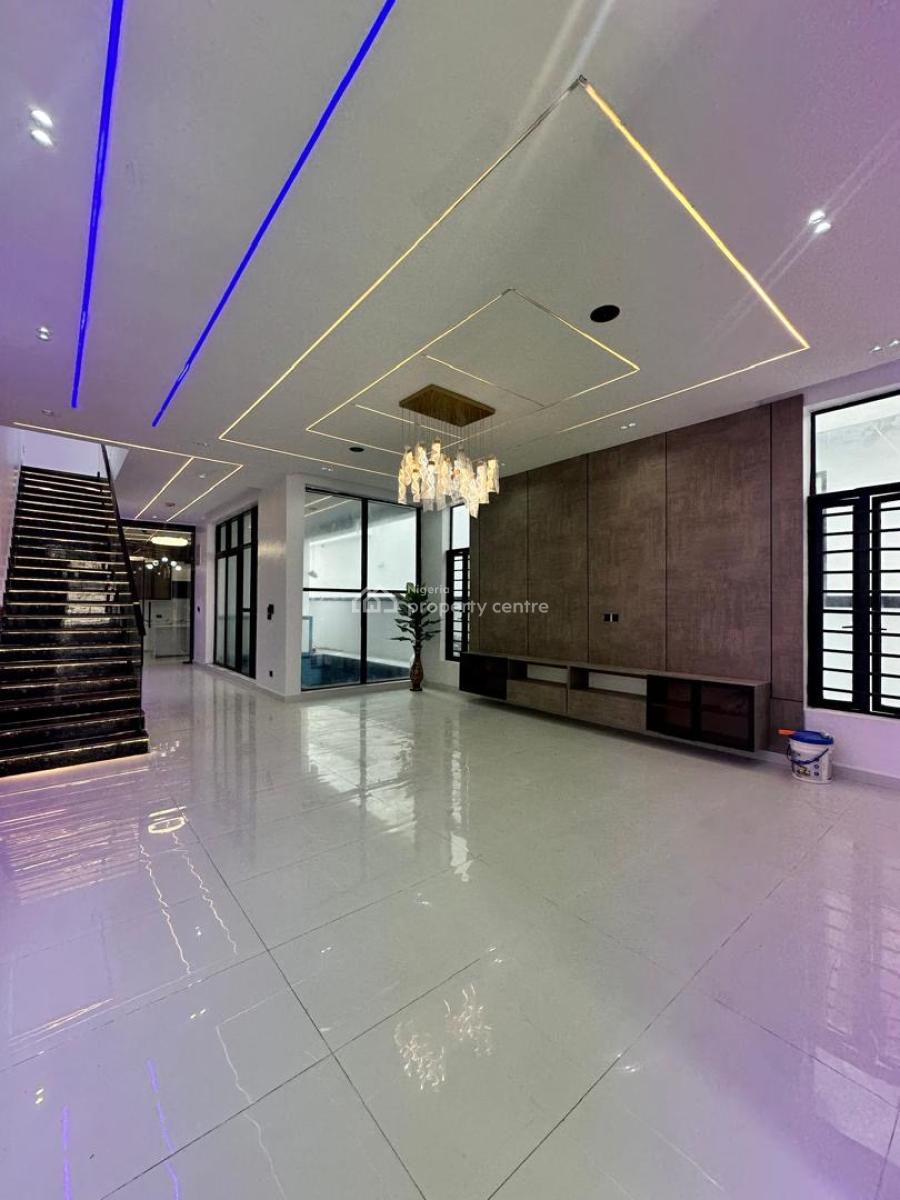 Contemporary Designed 5 Bedroom Duplex with a Bq & Swimming Pool, Orchid Road, Lekki, Lagos, Detached Duplex for Sale