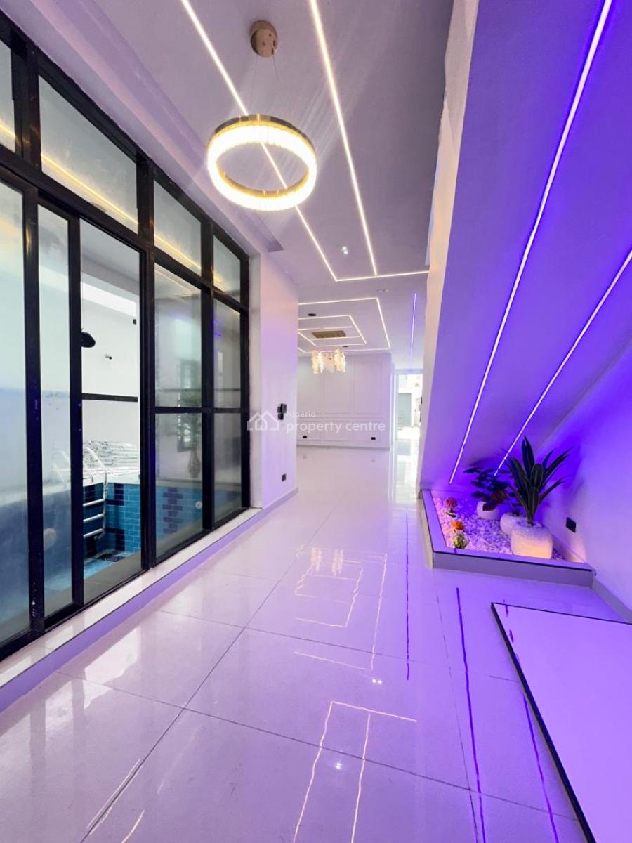 Contemporary Designed 5 Bedroom Duplex with a Bq & Swimming Pool, Orchid Road, Lekki, Lagos, Detached Duplex for Sale