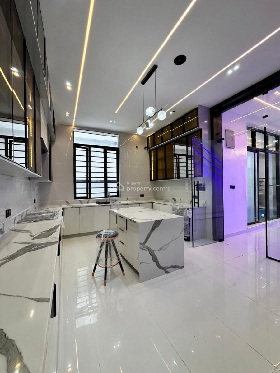 Contemporary Designed 5 Bedroom Duplex with a Bq & Swimming Pool, Orchid Road, Lekki, Lagos, Detached Duplex for Sale