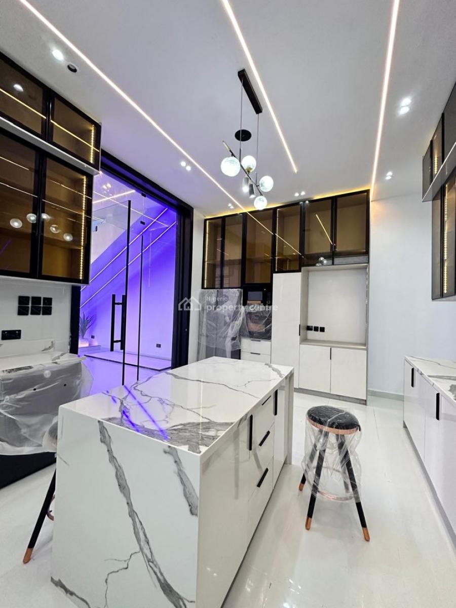 Contemporary Designed 5 Bedroom Duplex with a Bq & Swimming Pool, Orchid Road, Lekki, Lagos, Detached Duplex for Sale