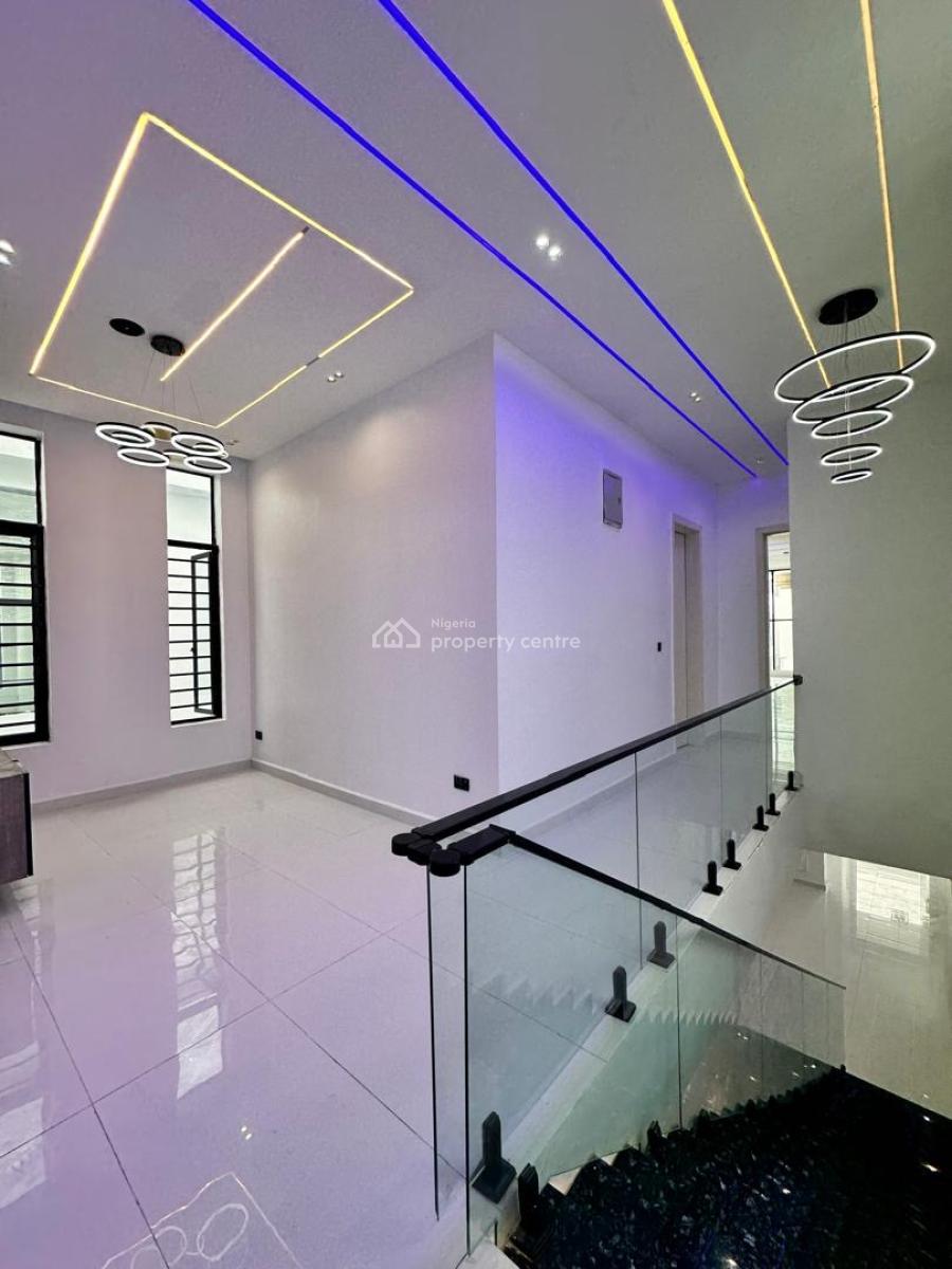 Contemporary Designed 5 Bedroom Duplex with a Bq & Swimming Pool, Orchid Road, Lekki, Lagos, Detached Duplex for Sale