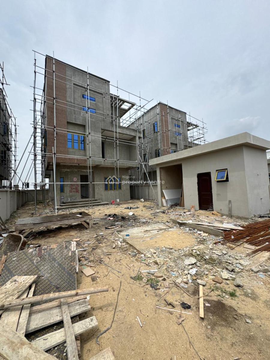 Newly Built 5 Bedroom Fully Detached Duplex with Bq   Location: Suru, Surulere, Lagos, Detached Duplex for Sale