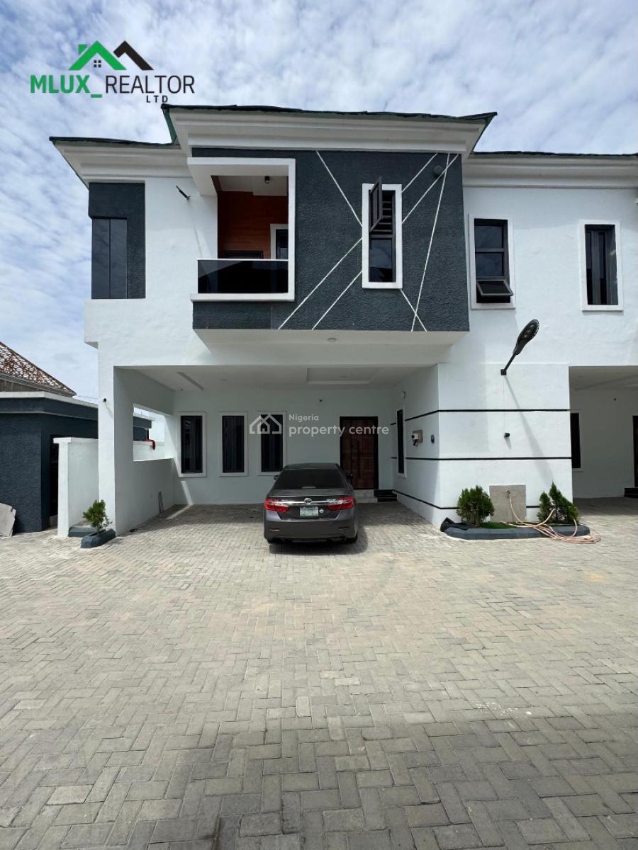 Brand New 4 Bedroom Terrace Duplex with Bq, Ajah, Ajah, Lagos, Terraced Duplex for Rent