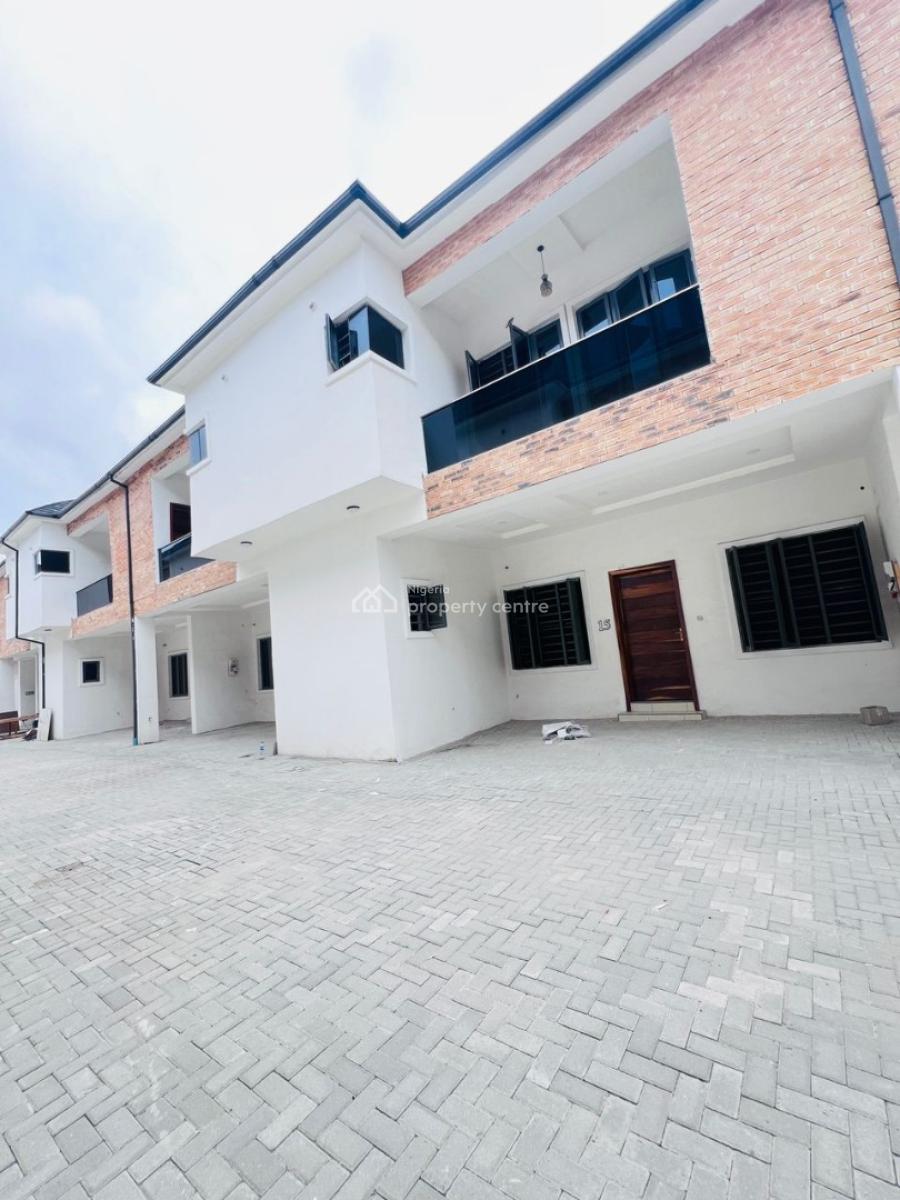 Epitome of Beauty in a 4-bedroom Terraced Duplex, Orchid Road, Lekki, Lagos, Terraced Duplex for Rent