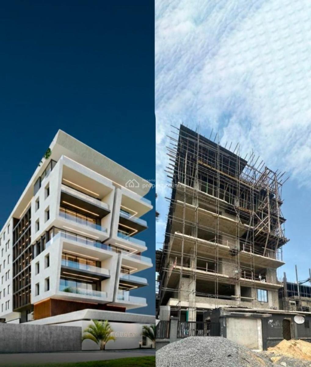 1-bedroom Hotel Apartment Spacious En-suite Bedroom Modern Offplan, Lekki Phase 1, Lekki, Lagos, Flat / Apartment for Sale