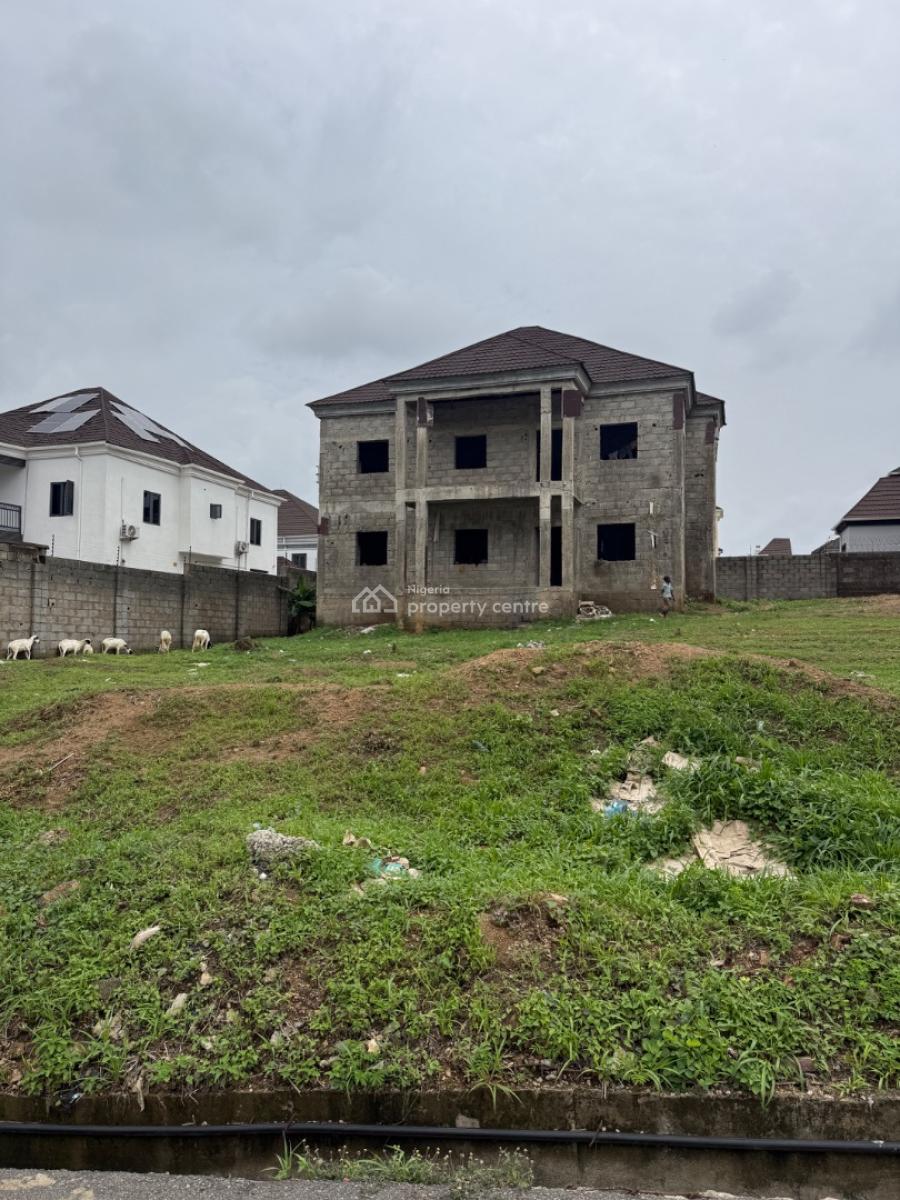 4 Bedroom Detached Duplex (carcass), Naf Valley Estate Asokoro, Asokoro District, Abuja, Detached Duplex for Sale