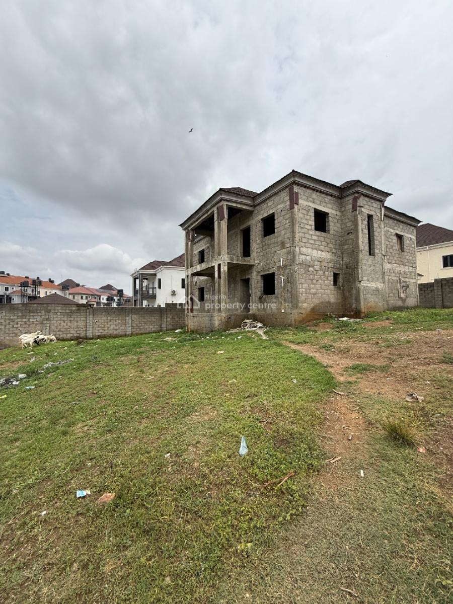 4 Bedroom Detached Duplex (carcass), Naf Valley Estate Asokoro, Asokoro District, Abuja, Detached Duplex for Sale