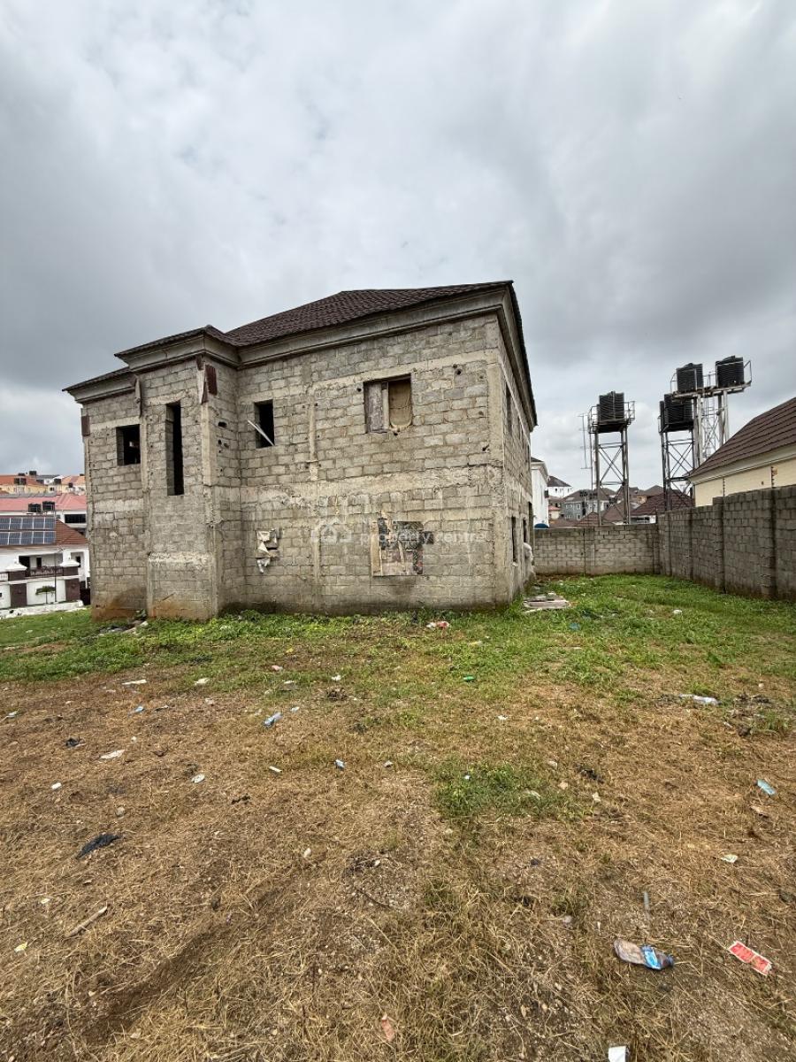 4 Bedroom Detached Duplex (carcass), Naf Valley Estate Asokoro, Asokoro District, Abuja, Detached Duplex for Sale