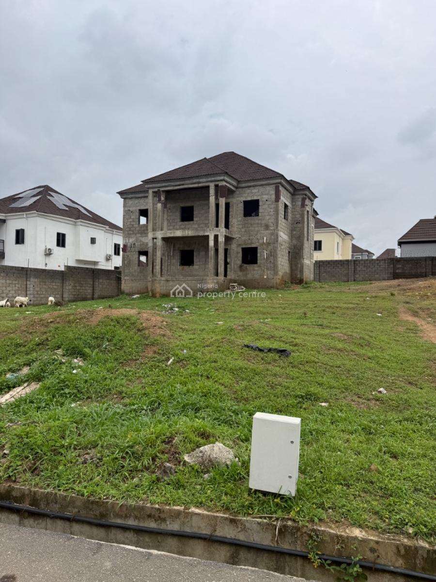 4 Bedroom Detached Duplex (carcass), Naf Valley Estate Asokoro, Asokoro District, Abuja, Detached Duplex for Sale