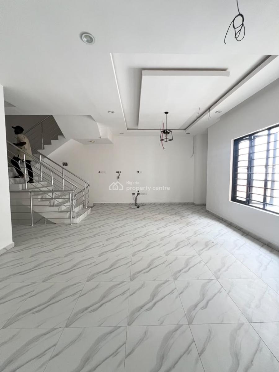 Contemporary 4 Bedroom Terrace Duplex with Bq, Ologolo, Lekki, Lagos, Terraced Duplex for Sale