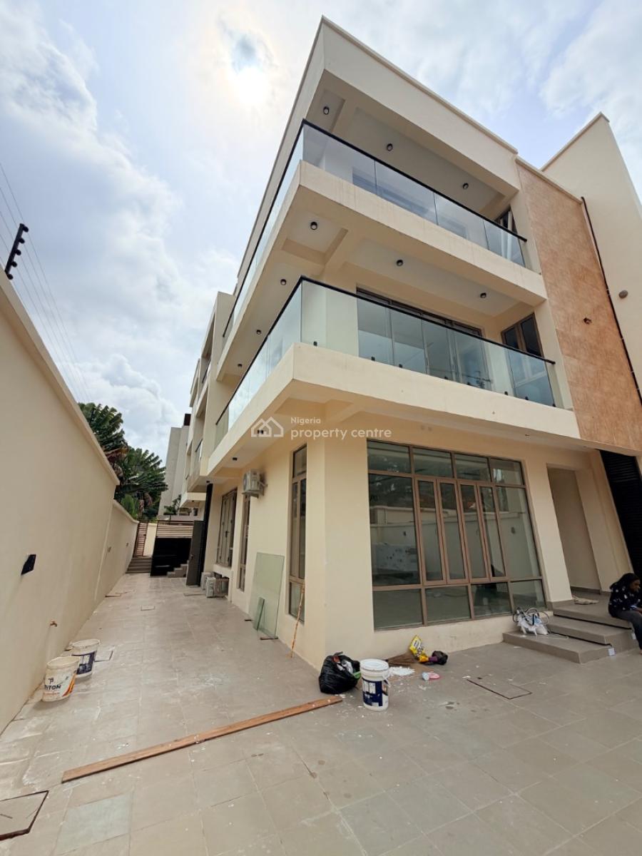 5 Bedroom Semi Detached Duplex with 2rooms Basement Bq., Off Bourdillon Way, Ikoyi, Lagos, Semi-detached Duplex for Sale