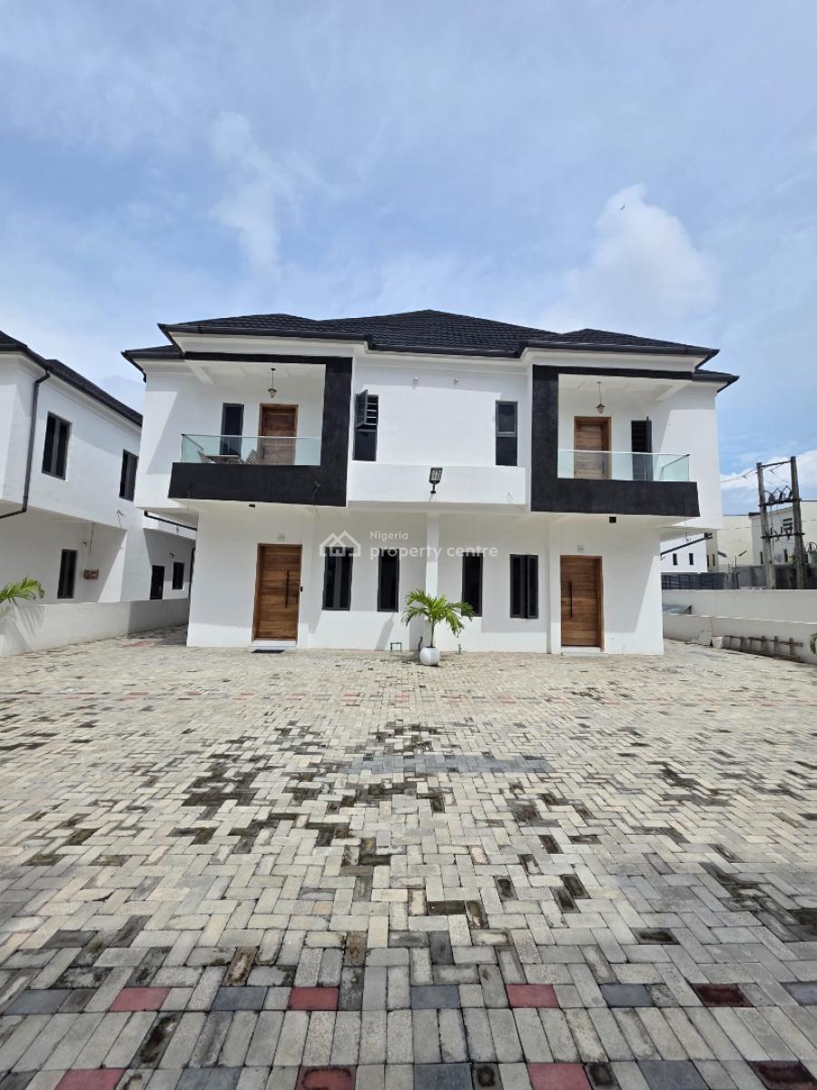 Affordable 4 Bedroom Semi-detached Duplex with Bq, Harris Drive By Vgc, Vgc, Lekki, Lagos, Semi-detached Duplex for Sale