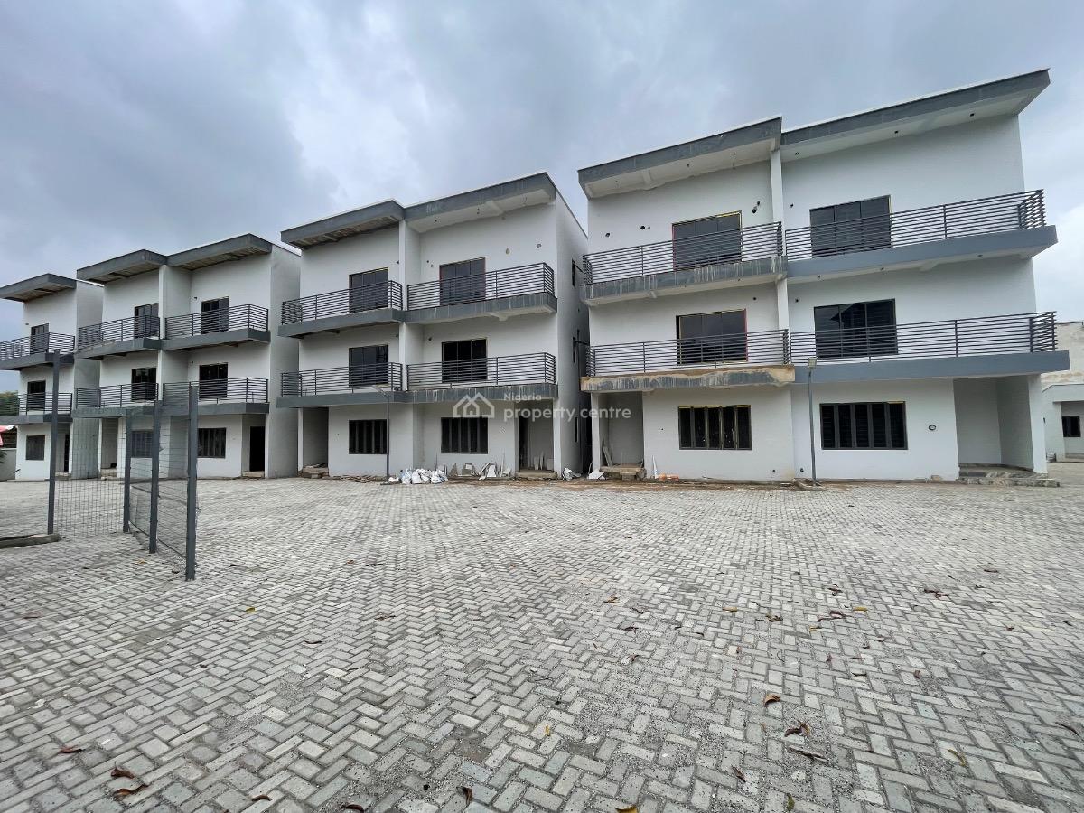 Massive 4 Bedroom Terrace Duplex with Bq, Jabi By Airport Road, Dakibiyu, Abuja, Terraced Duplex for Sale