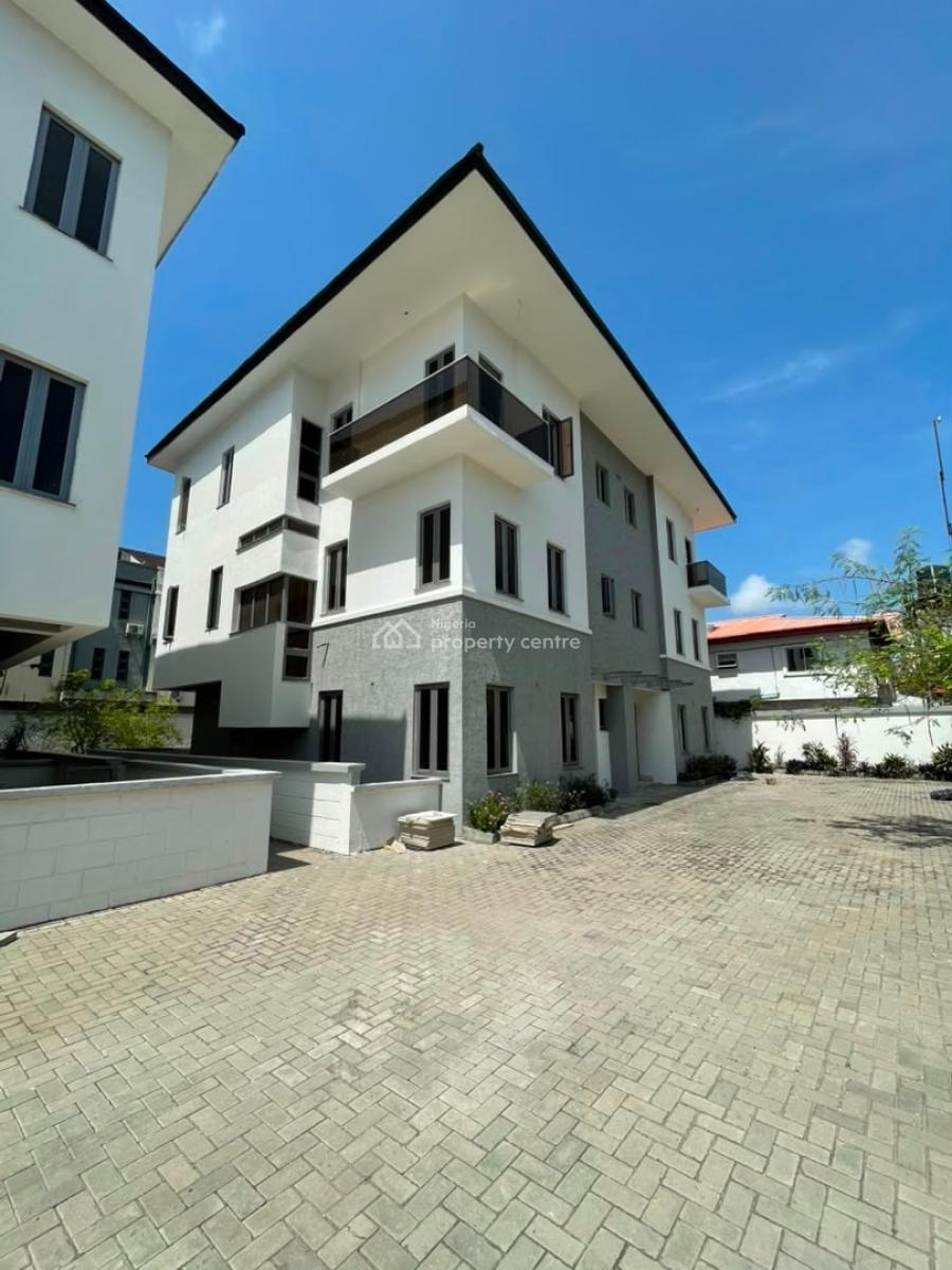 Affordable 4 Units of 4 Bedroom Terraced Duplex with Bq, Oniru, Victoria Island (vi), Lagos, Terraced Duplex for Rent