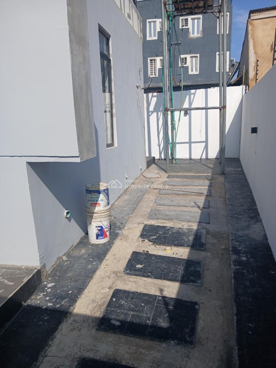 Newly 4 Bedrooms Semi-detached Duplex with a Bq (residential Or Office, Charley Boy, Pedro, Gbagada, Lagos, Semi-detached Duplex for Rent