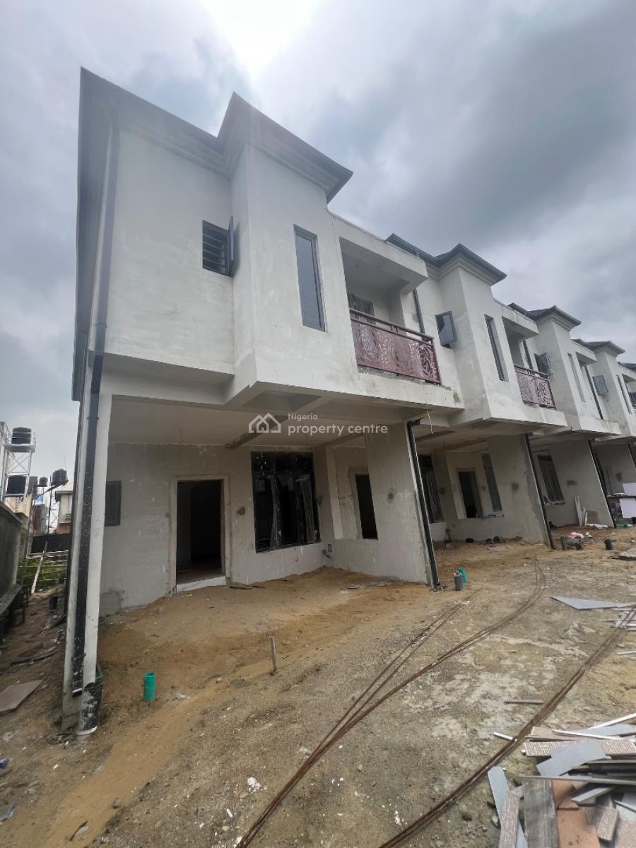 2 Bedroom Terrace Duplex with Bq, Mobil Road, Ajah, Ajah, Lagos, Terraced Duplex for Sale