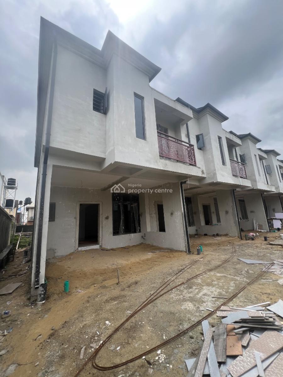 2 Bedroom Terrace Duplex with Bq, Mobil Road, Ajah, Ajah, Lagos, Terraced Duplex for Sale