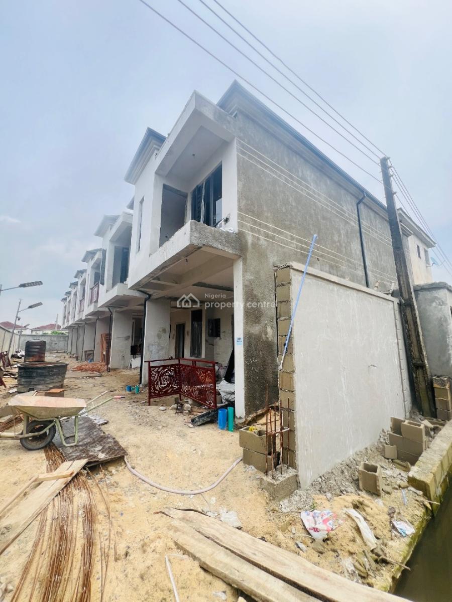 2 Bedroom Terrace Duplex with Bq, Mobil Road, Ajah, Ajah, Lagos, Terraced Duplex for Sale