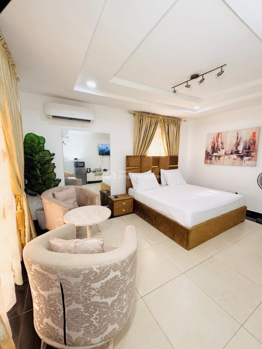 Luxury Furnished and Serviced One Bedroom Apartment, Wuse 2, Abuja, Mini Flat (room and Parlour) for Rent