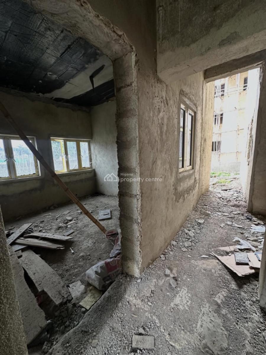 Brand New 3 Bedroom Apartment + Boys Quarters (semi-finished), Wuye, Abuja, Block of Flats for Sale