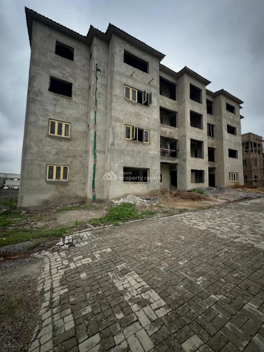 Brand New 3 Bedroom Apartment + Boys Quarters (semi-finished), Wuye, Abuja, Block of Flats for Sale