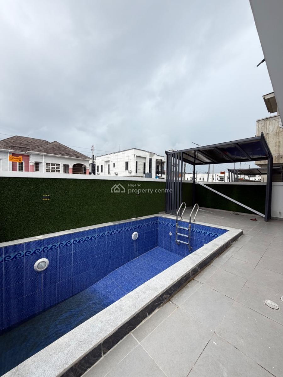 Well Finished 5 Bedroom Detached Duplex with Swimming Bq and Open Terrace, Lekki Phase 1, Lekki, Lagos, Detached Duplex for Sale