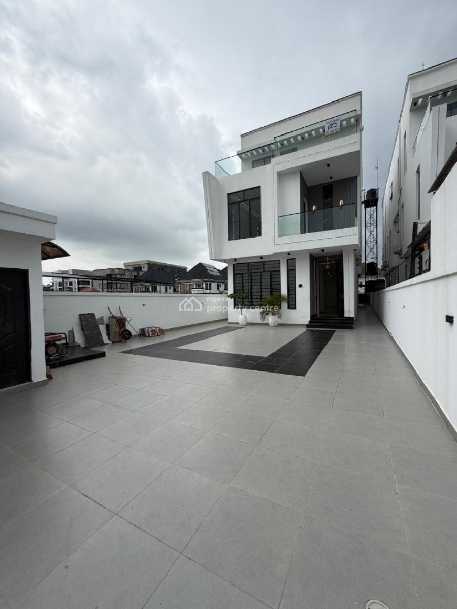 Well Finished 5 Bedroom Detached Duplex with Swimming Bq and Open Terrace, Lekki Phase 1, Lekki, Lagos, Detached Duplex for Sale
