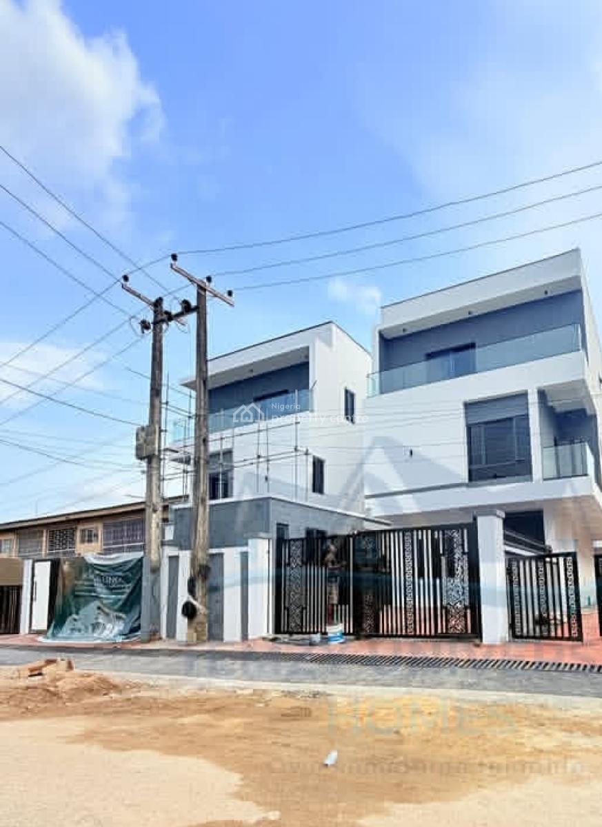 Newly Built 4 Bedroom Fully Detached Duplex, Adeniyi Jones, Ikeja, Lagos, Detached Duplex for Sale