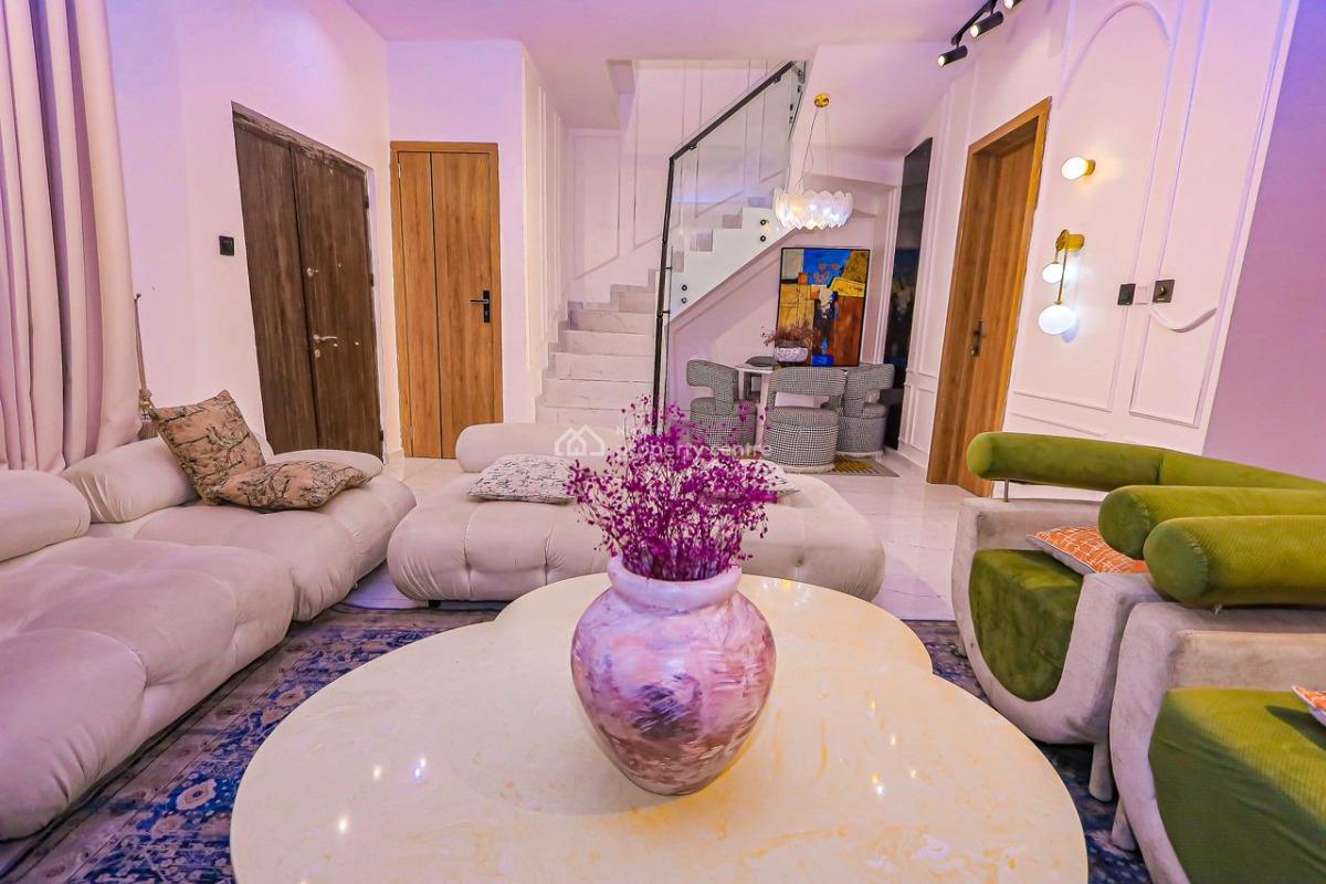 Fully Furnished 4 Bedroom Terrace, Orchid Road Lekki Lagos, Lekki, Lagos, Terraced Duplex for Rent