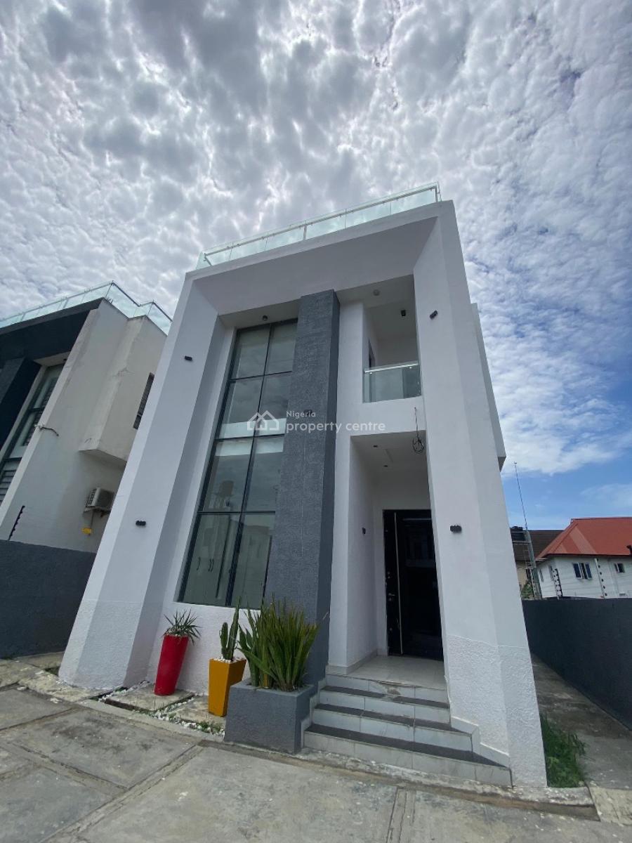 5bedrooms Detached Duplex with Rooftop Terrace and Bq Available, Ajah, Lekki, Lagos, Detached Duplex for Rent
