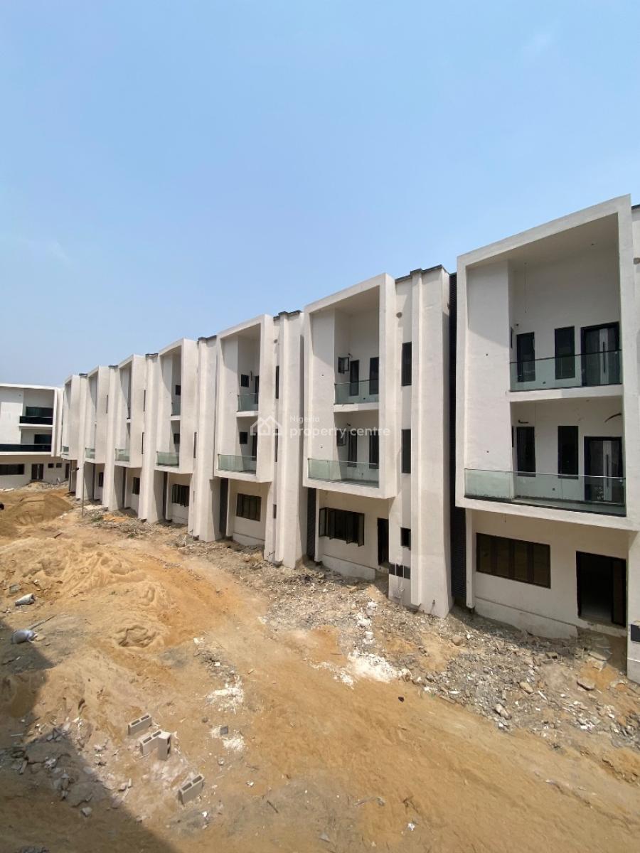 Newly Built 4 Bed Terrace with Mortgage, Osapa London, Osapa, Lekki, Lagos, Terraced Duplex for Sale