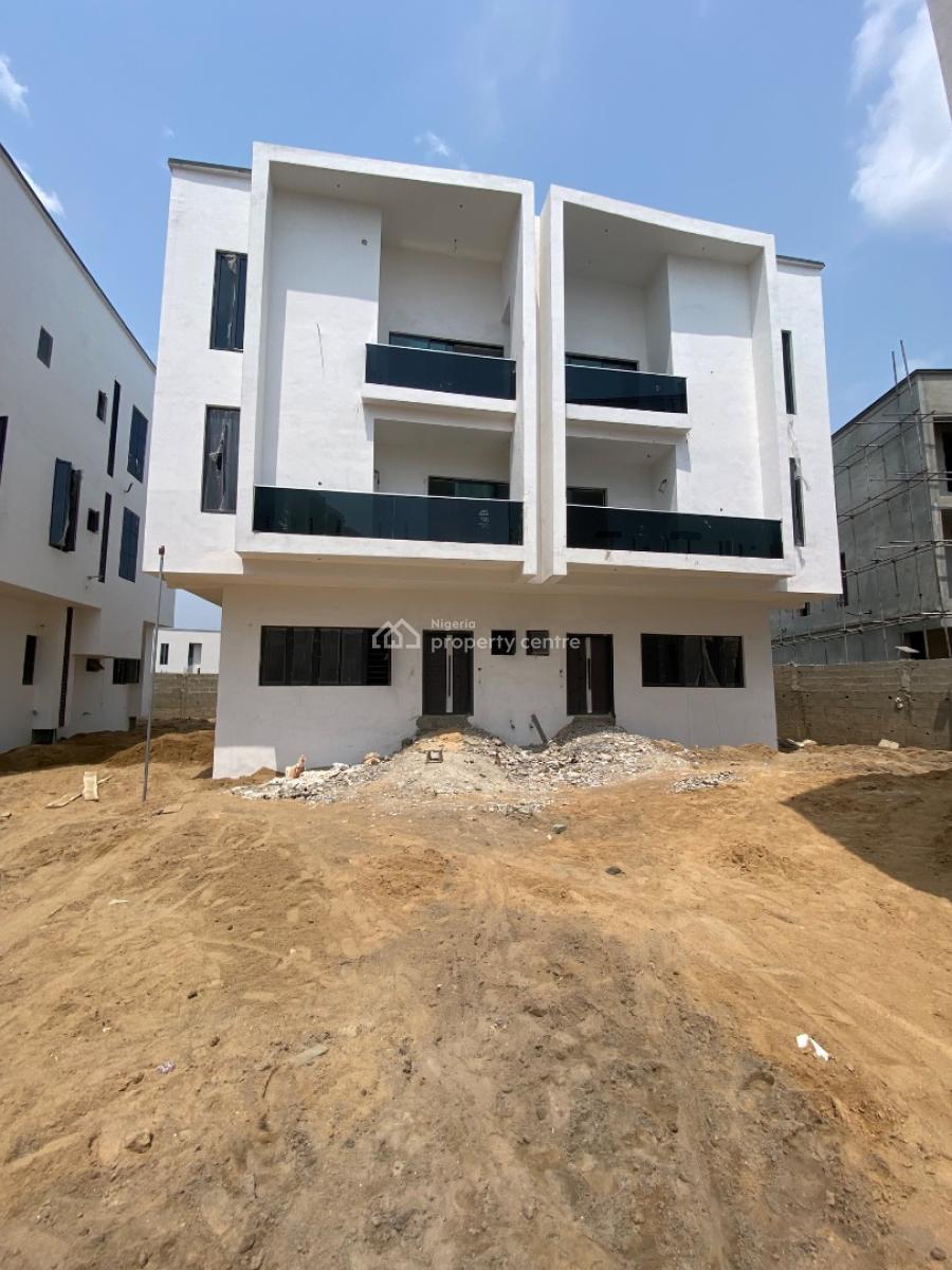 Newly Built 4 Bed Semi Detached Duplex, Osapa London, Osapa, Lekki, Lagos, Semi-detached Duplex for Sale