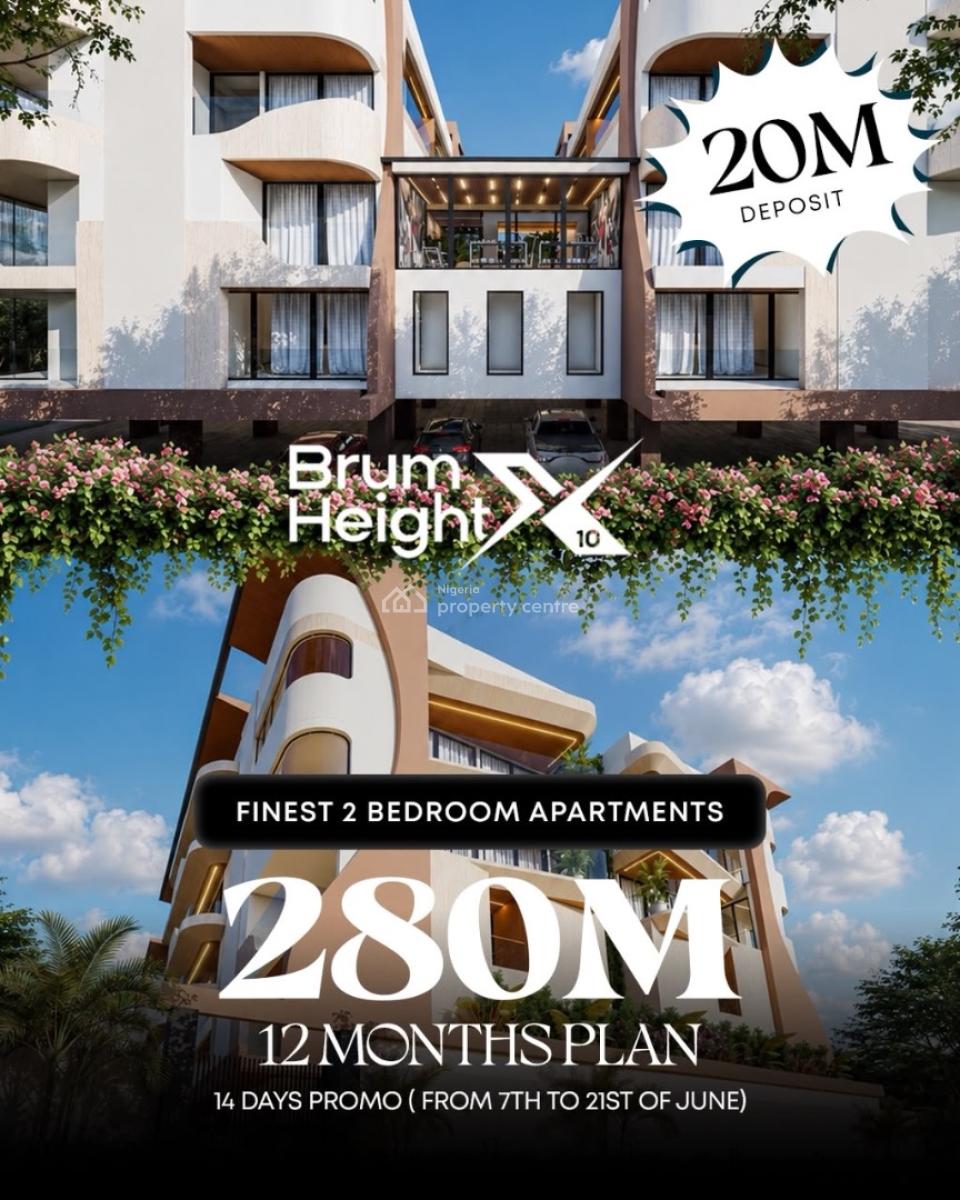 with 20m Down Payment Get 2 Bed Apartment, Lekki Phase1, Lekki, Lagos, Flat / Apartment for Sale