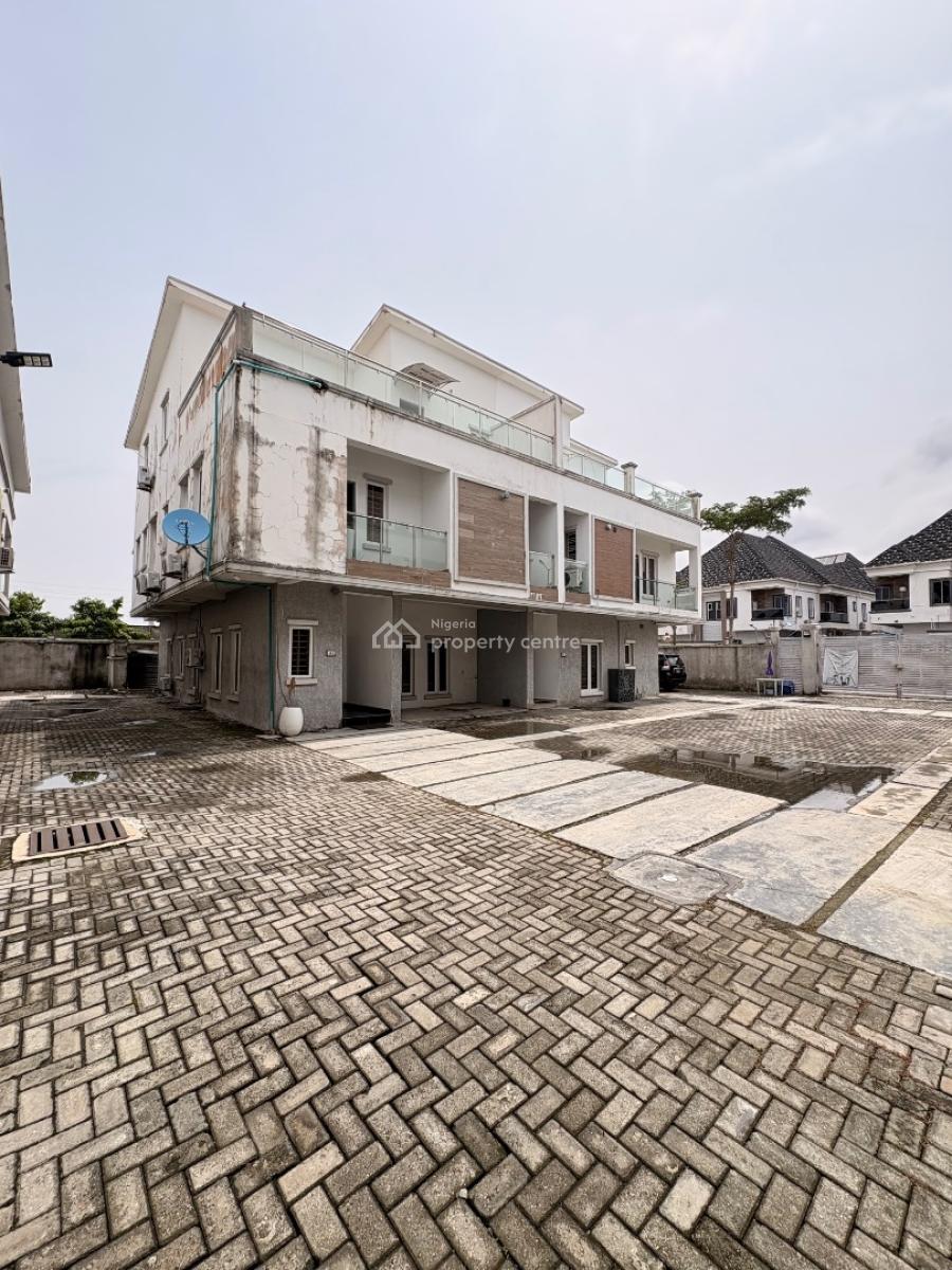 Luxury 4 Bedroom Semi Detached Duplex with Large Bq in Secured Estate, Orchid General Hospital, Orchid Road By Lekki 2nd Toll Gate, Lekki, Lagos, Semi-detached Duplex for Rent
