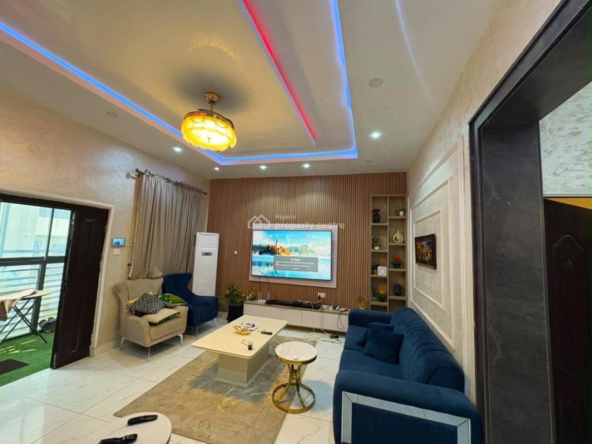 Fully Furnished 3 Bedroom Flat, First Floor, Wuye, Abuja, Flat / Apartment for Sale