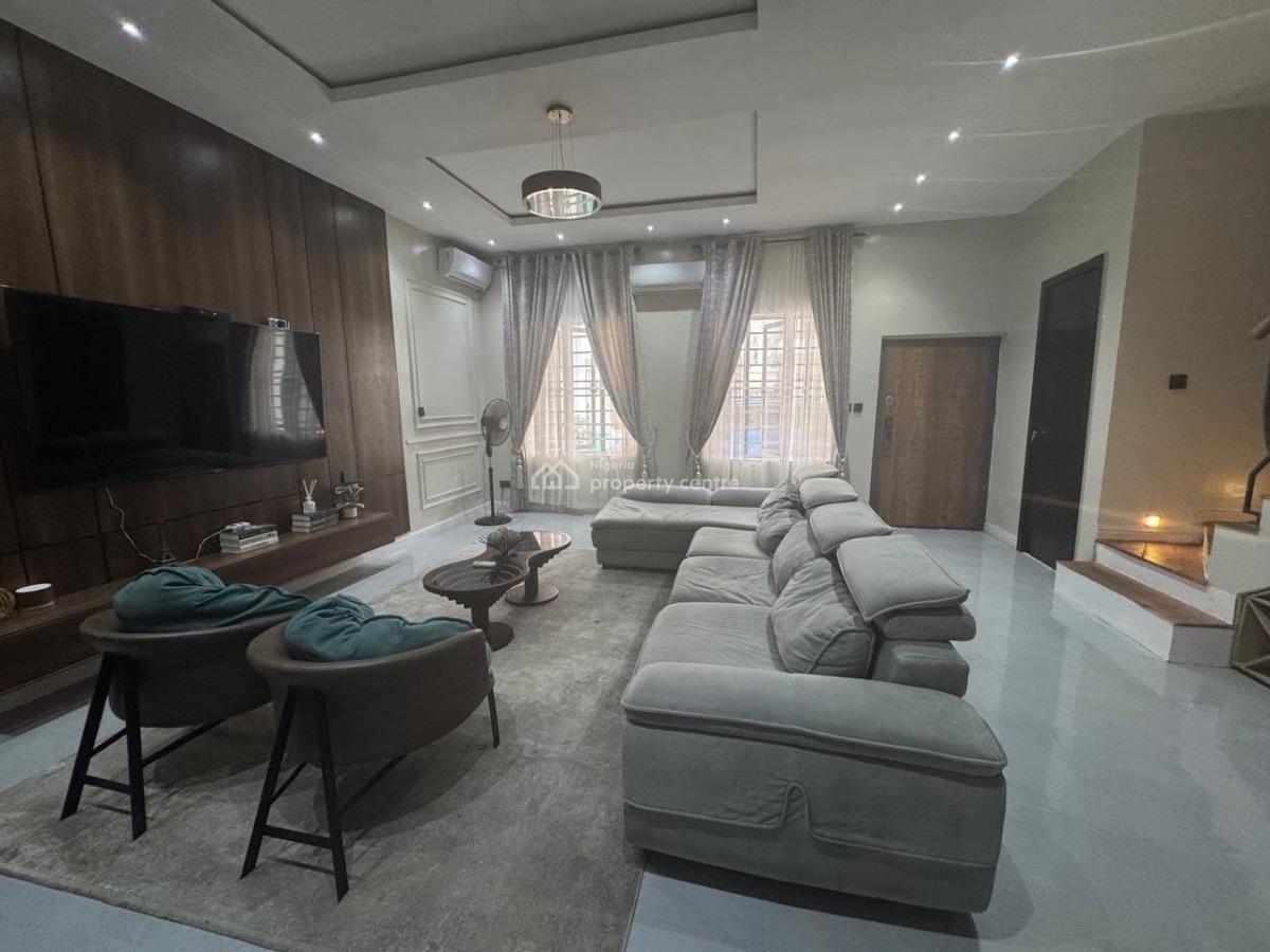 Good, Fully Furnished, Serviced 4 Bedrooms Terrace Duplex with Pool, Gym, Orchid Road, Before Roundabout, Lekki, Lagos, Terraced Duplex for Sale
