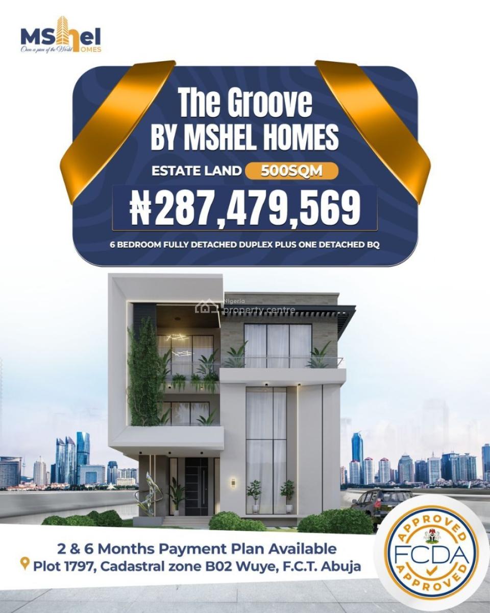 500sqm Premium Estate Designed for Comfort and Modern Living, Wuye, Abuja, Residential Land for Sale