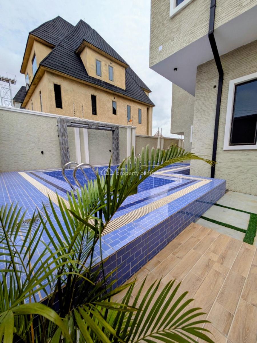 Smart 5bedroom Detached Duplex with Bq and Swimming Pool, By Sunnyvale, Galadimawa, Abuja, Detached Duplex for Sale