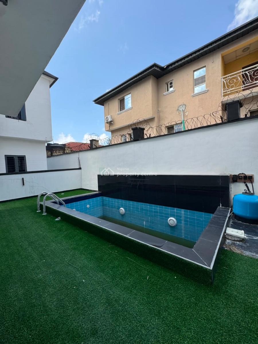 Quintessential 5 Bedroom Duplex with a Bq & Private Pool, Thomas Estate, Ajah, Lagos, Detached Duplex for Sale