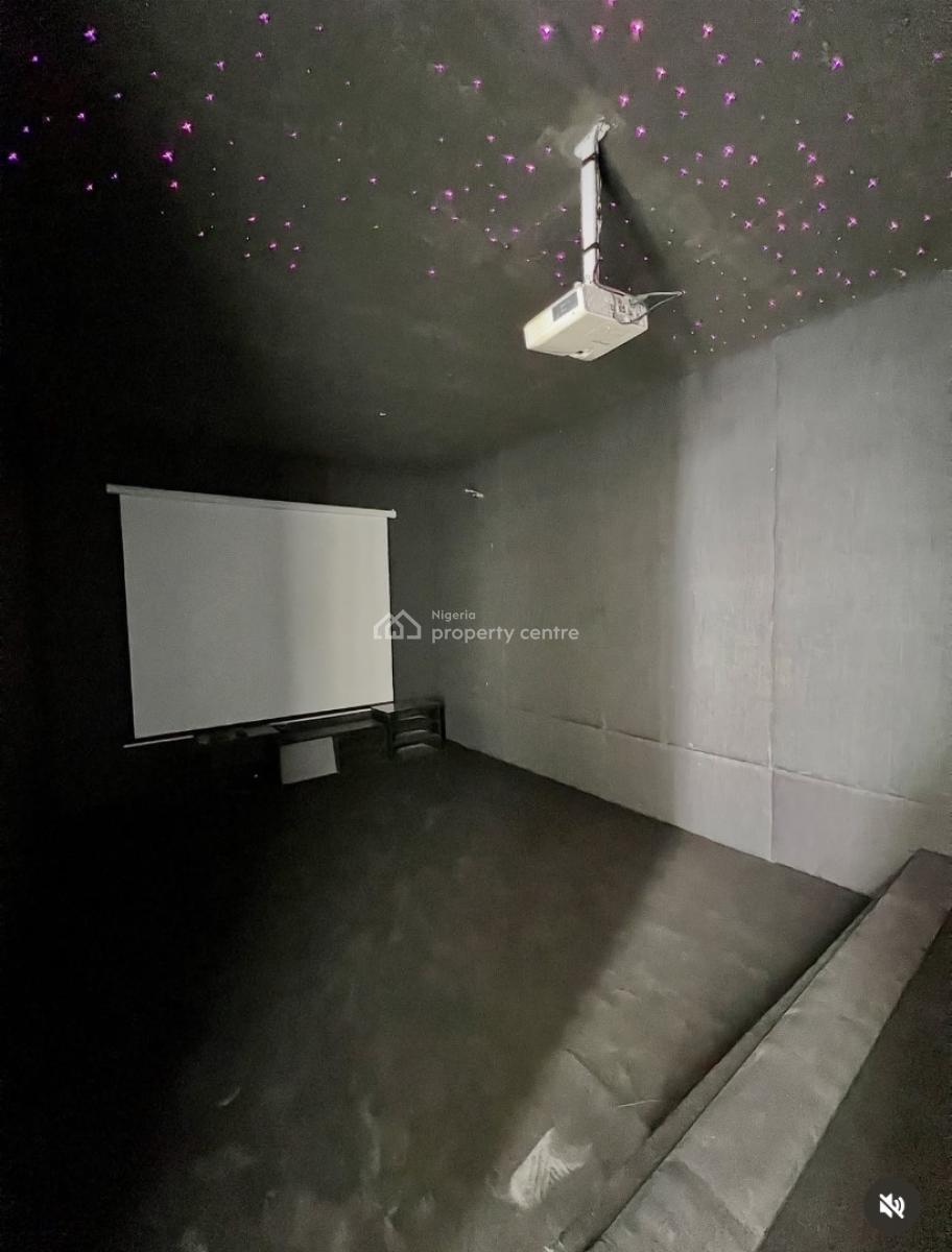 5bedroom Fully Detached Duplex+ Bq  with Cinema,gym Study, Rooftop, Chevron Lekki Lagos, Lekki Phase 1, Lekki, Lagos, Detached Duplex for Sale