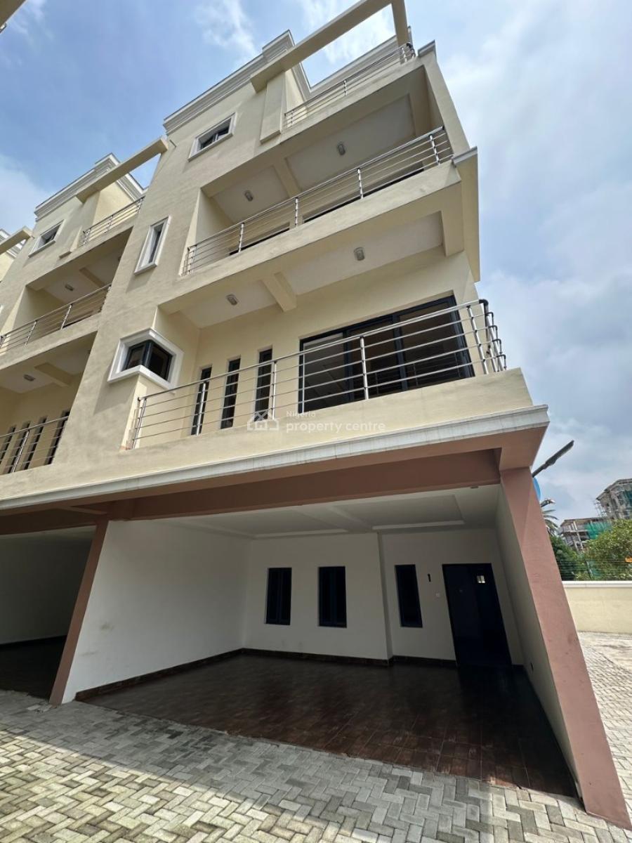 Well-built & Spacious 4-bedroom Terrace with Bq, Ikoyi, Lagos, Terraced Duplex for Rent