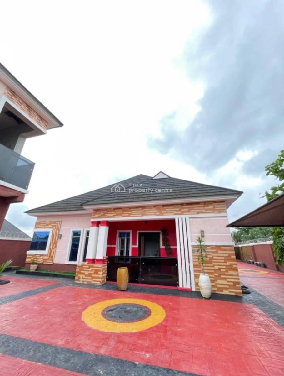 4 Bedroom Furnished Bungalow, Rukpoku, Port Harcourt, Rivers, Detached Bungalow for Sale
