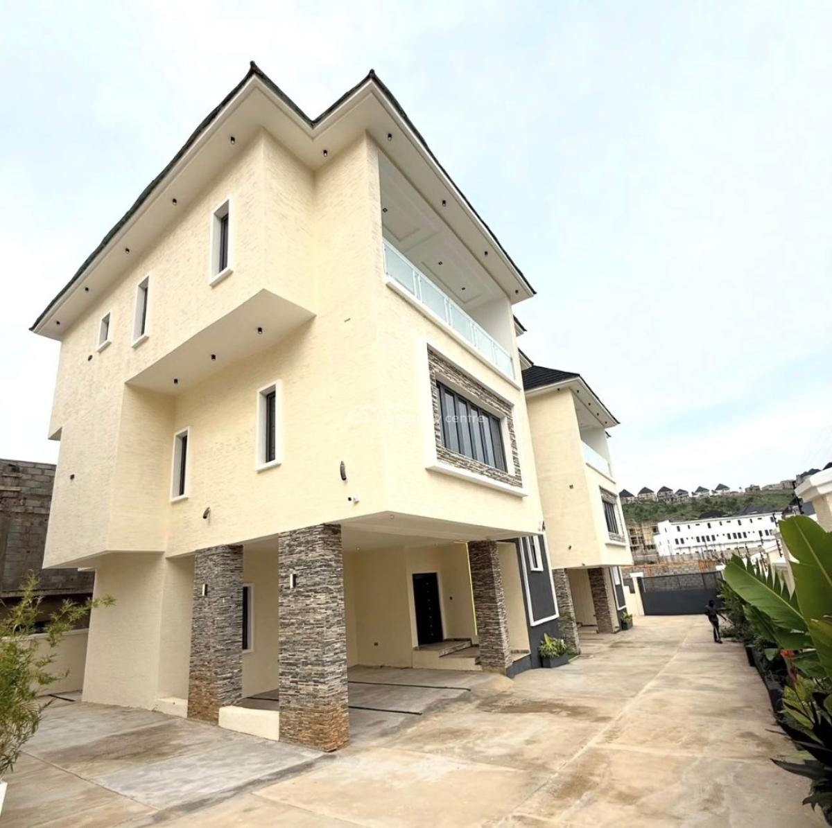 Newly Built 4 Bedroom with Bq, Resettlement, Apo Resettlement, Apo, Abuja, Terraced Duplex for Sale