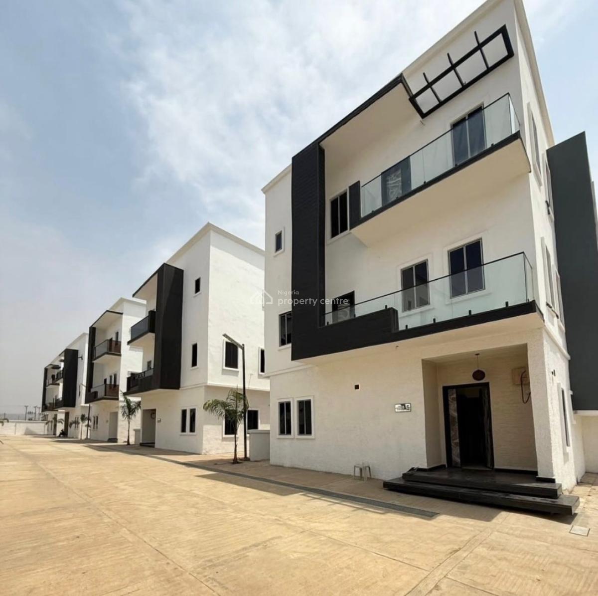 Newly Built 5 Bedroom with Bq, Jahi, Abuja, Detached Duplex for Sale