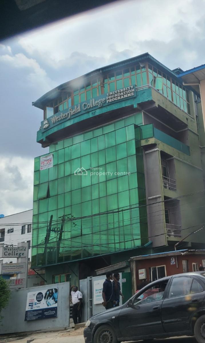 5 Floors Modern Office Space Building in a Beautiful Location, Alagomeji, Yaba, Lagos, Office Space for Rent