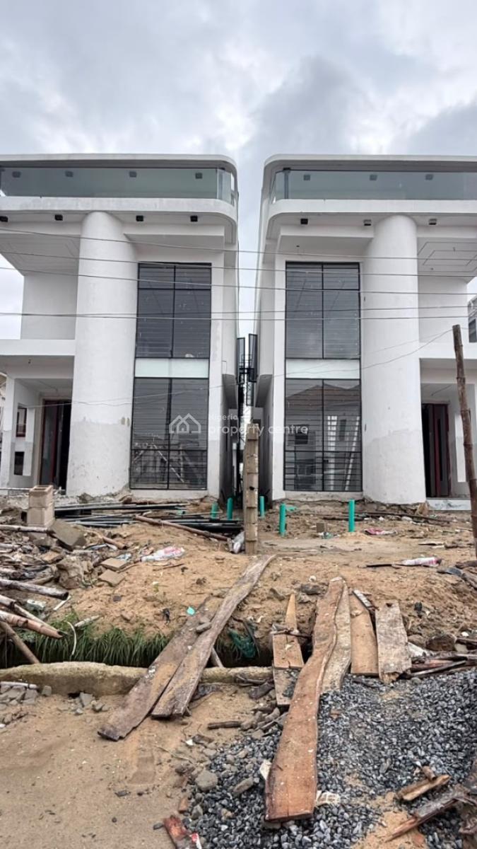 Luxury Exquisite 5 Bedroom Duplex with Bq and  Pool 520m, Chevron Lekki, Lekki, Lagos, Detached Duplex for Sale