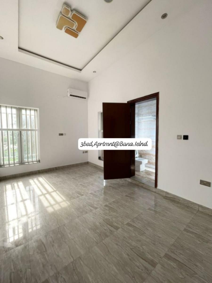 3 Bedroom Apartment with Bq, Banana Island, Ikoyi, Lagos, Flat / Apartment for Rent