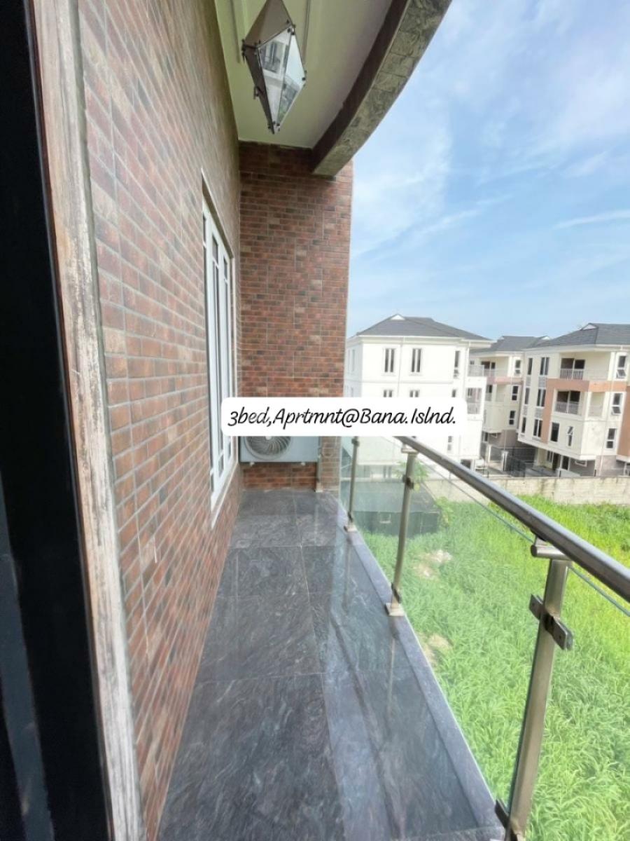3 Bedroom Apartment with Bq, Banana Island, Ikoyi, Lagos, Flat / Apartment for Rent