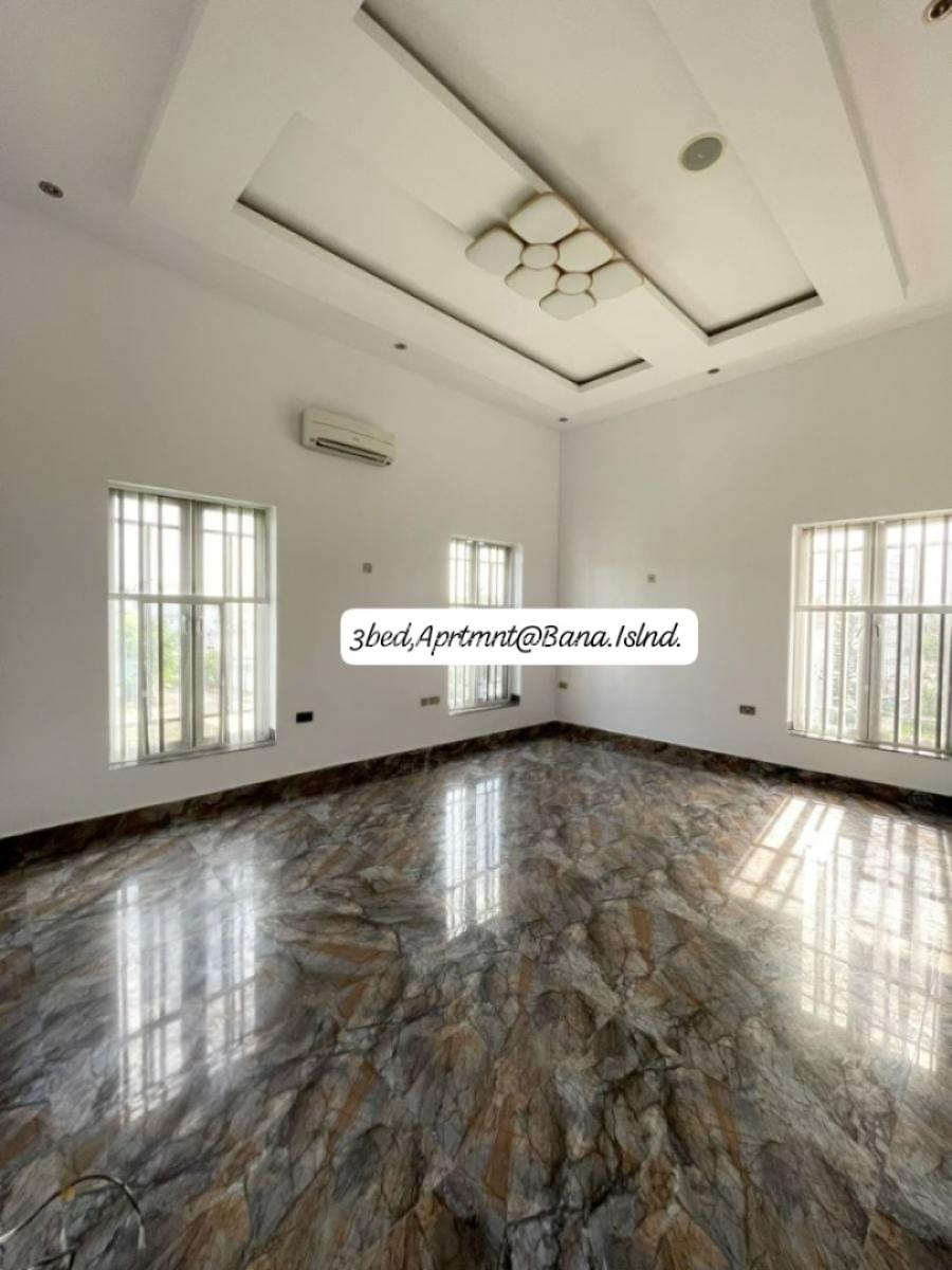 3 Bedroom Apartment with Bq, Banana Island, Ikoyi, Lagos, Flat / Apartment for Rent