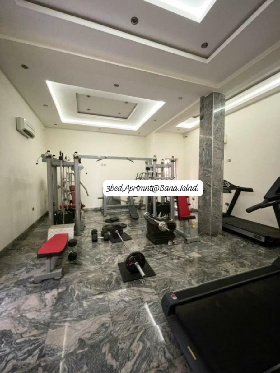 3 Bedroom Apartment with Bq, Banana Island, Ikoyi, Lagos, Flat / Apartment for Rent